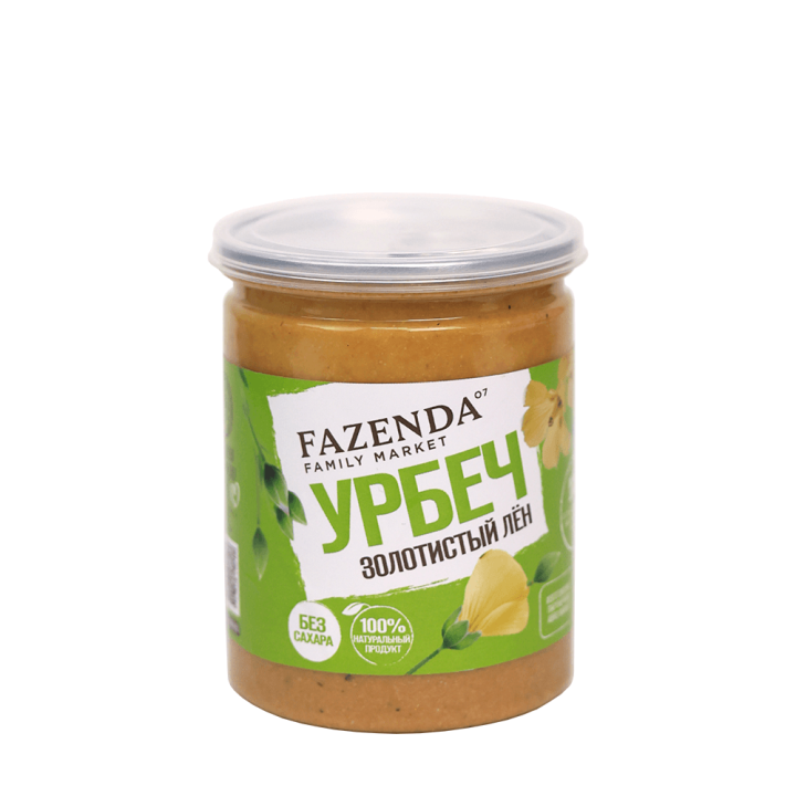 Урбеч золотистый лен